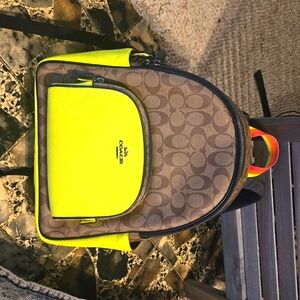 Coach backpack